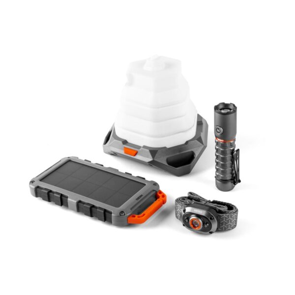 NEBO 5pc Emergency Light + Power Kit