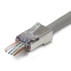 Platinum Tools ezEX44 Shielded CAT6 Connector Internal Ground