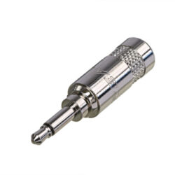 Neutrik NYS226 Mono 2 Pole 3.5mmm Plug, Crimp Strain Relief