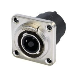 Neutrik NLT4FPXX 4 Pole Female Chassis Connector, Metal Housing