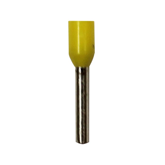 Eclipse 701-023-100 INSULATED YELLOW WIRE FERRULES, 18 AWG X 16MM, 100 PCS