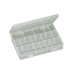 Eclipse 900-041 PLASTIC BOX W/DIVIDERS 8 X 5.25 X 1.5