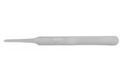 Xcelite 2ASASL 4-1/2in Straight Flat Round Tip Precision Tweezers