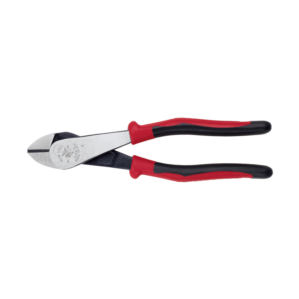 Klein Tools J248-8 Diagonal Cutting Pliers, Journeyman, Angled Head, 8-Inch