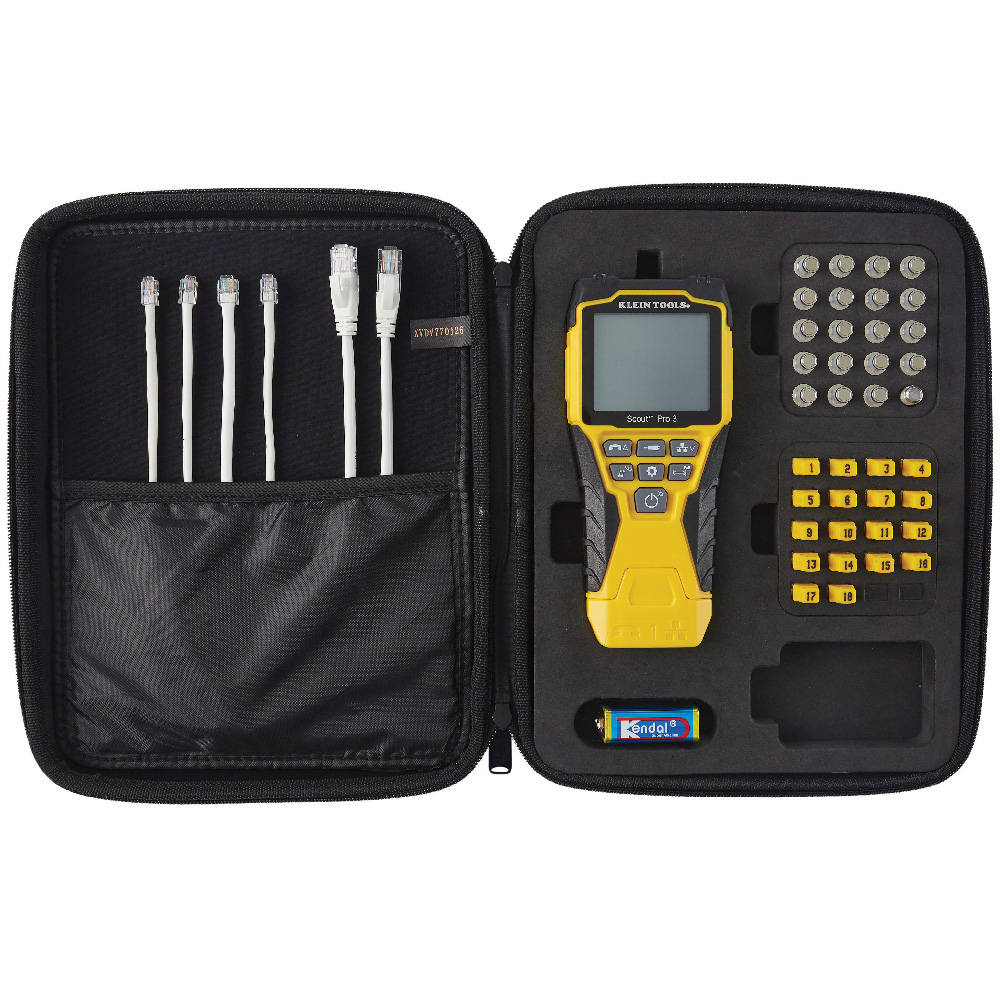 Klein Tools VDV501-852 Scout Pro 3 Tester with Locator Remote Kit