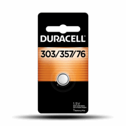 Duracell D303/357PK Watch Button Cell Battery