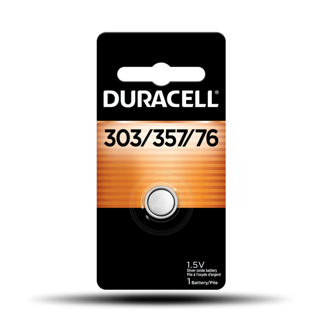 Duracell D303/357PK Watch Button Cell Battery