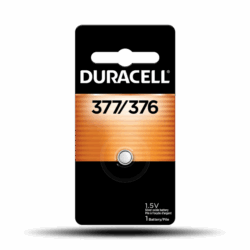 Duracell D376/377BPK Silver Oxide Button Battery