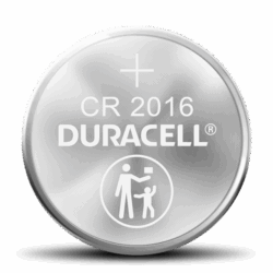 Duracell DL2016BPK Lithium Coin Battery with Bitter Coating