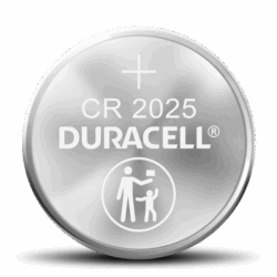 Duracell DL2025BPK Lithium Coin Battery with Bitter Coating