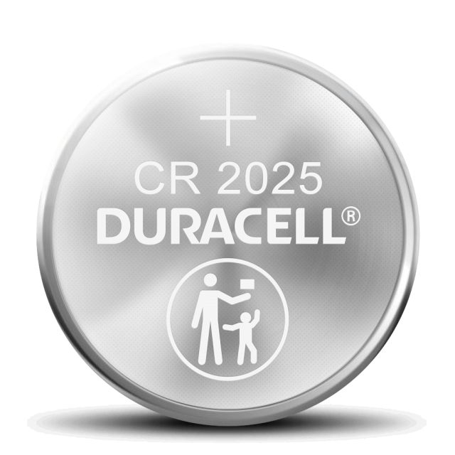 Duracell DL2025BPK Lithium Coin Battery with Bitter Coating