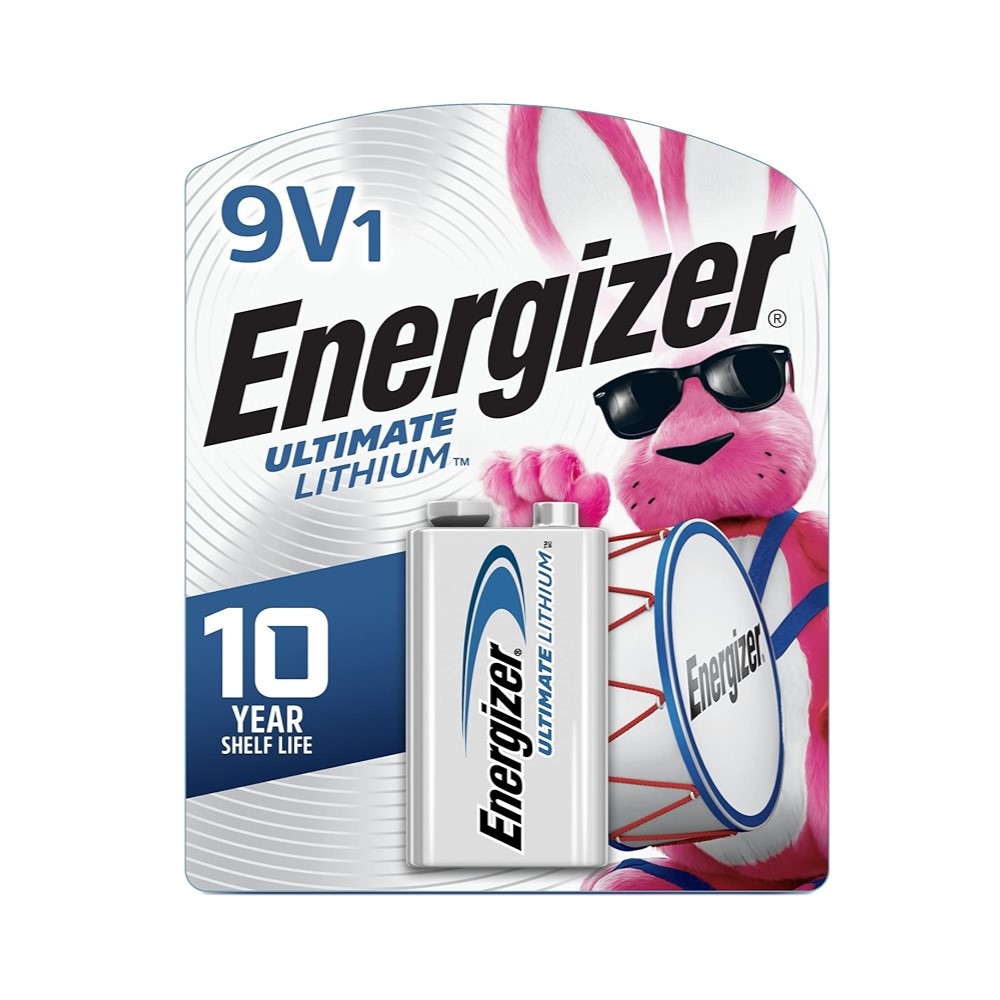 Energizer L522 Lithium 9V Batteries