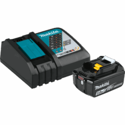 Makita BL1850BDC1 18V LXT® Lithium‑Ion Battery and Charger Starter Pack (5.0Ah)