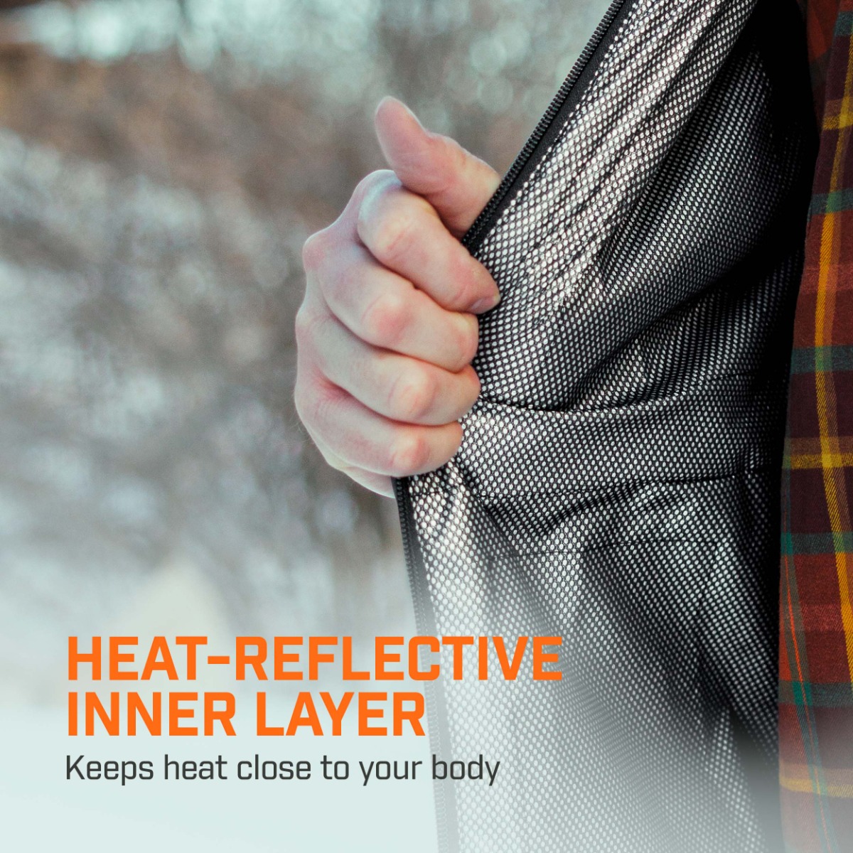 THAW Rechargeable Men's Heated Vest - Image 4