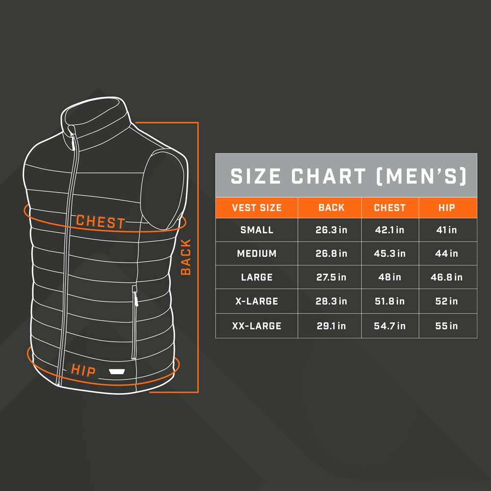 THAW Rechargeable Men's Heated Vest - Image 8