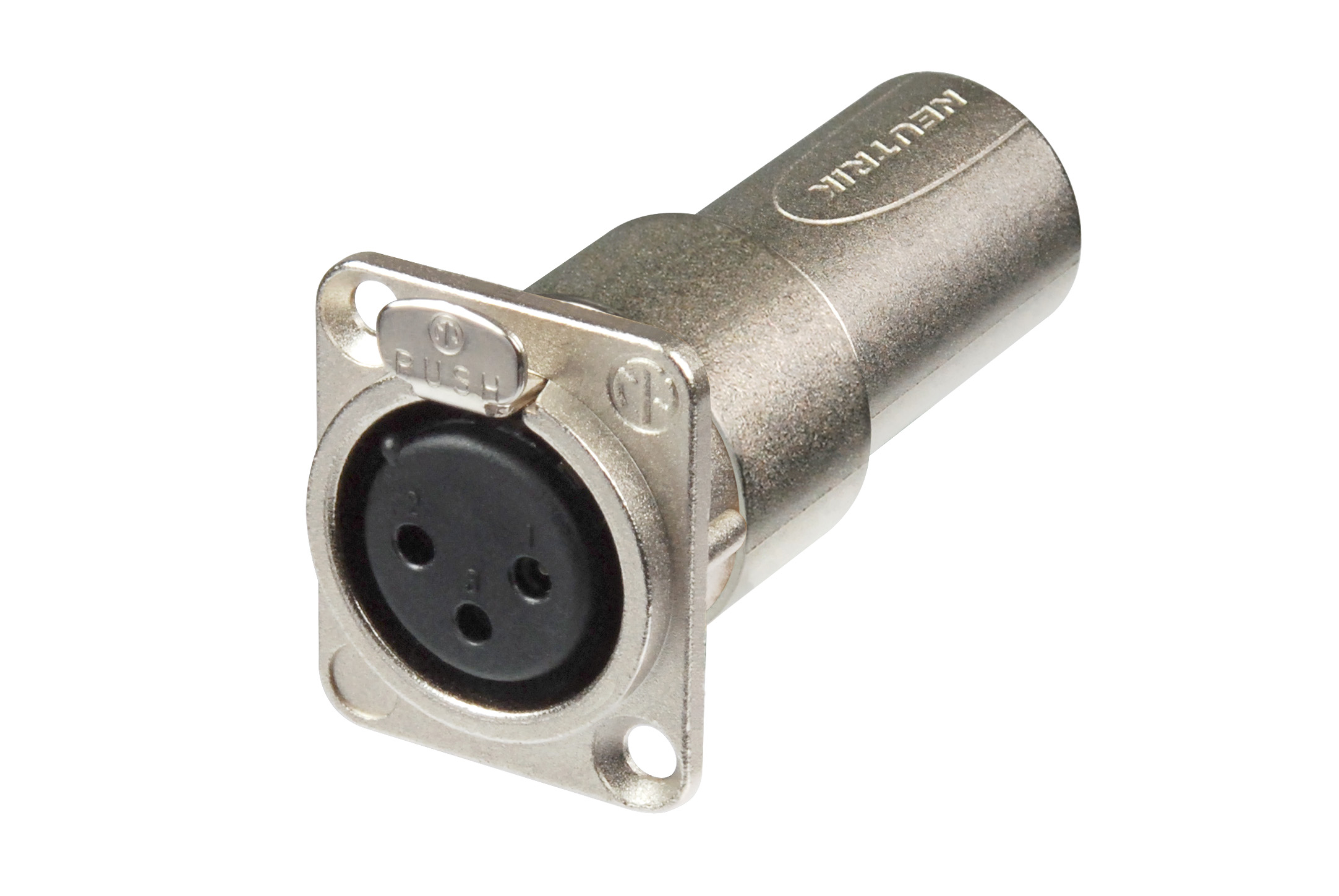 Neutrik NA3FDM XLR Female-Male Feedthrough Adapter For Panel Mount