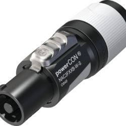 Neutrik NAC3FXXB-W-S PowerCON Connector
