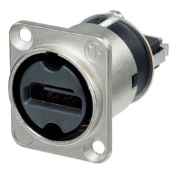 Neutrik NAHDMI-W HDMI Feedthrough Adapter, D-Shape Housing