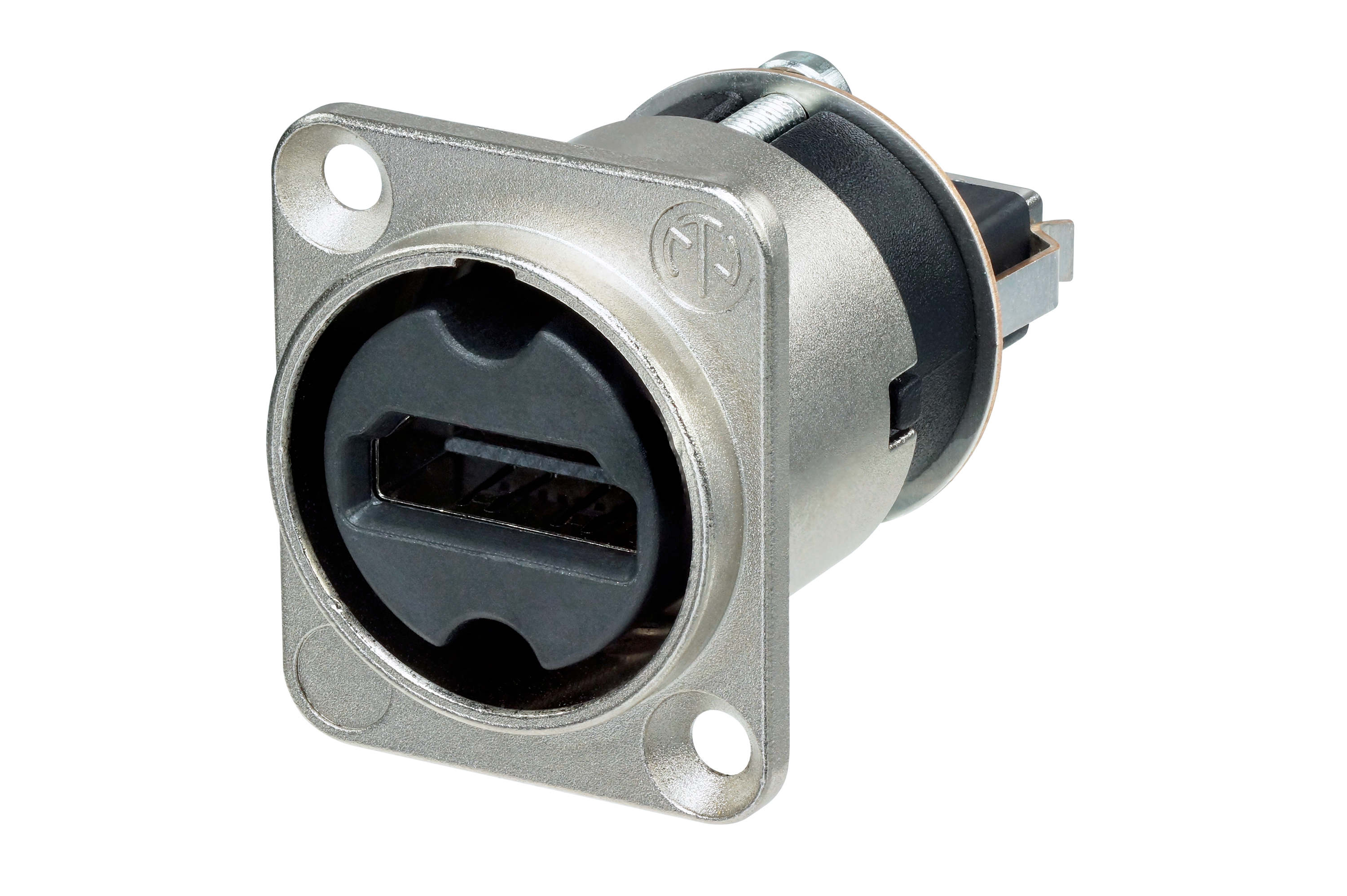 Neutrik NAHDMI-W HDMI Feedthrough Adapter, D-Shape Housing