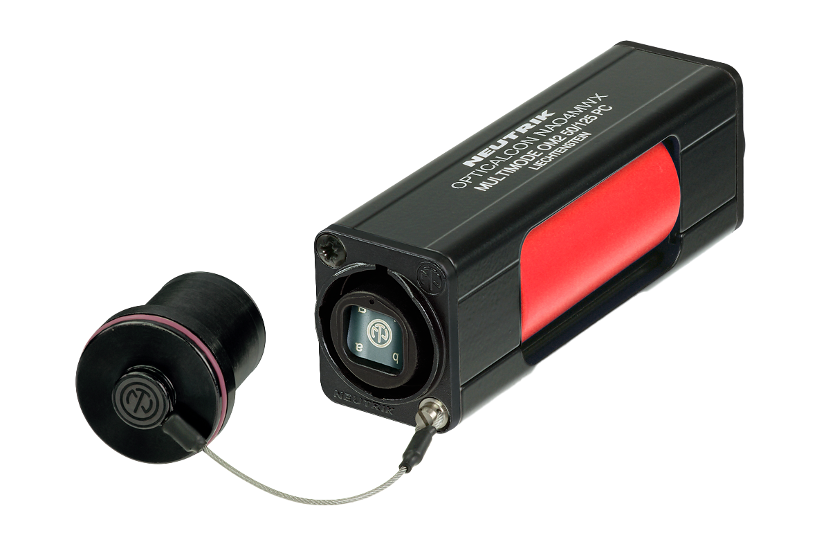 Neutrik NAO4MW-A Multi-Mode Weatherproof OpticalCON QUAD Coupler (Adapter)