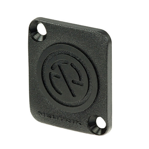 Neutrik DBA-BL D-Shape Cutout Dummy-Plate