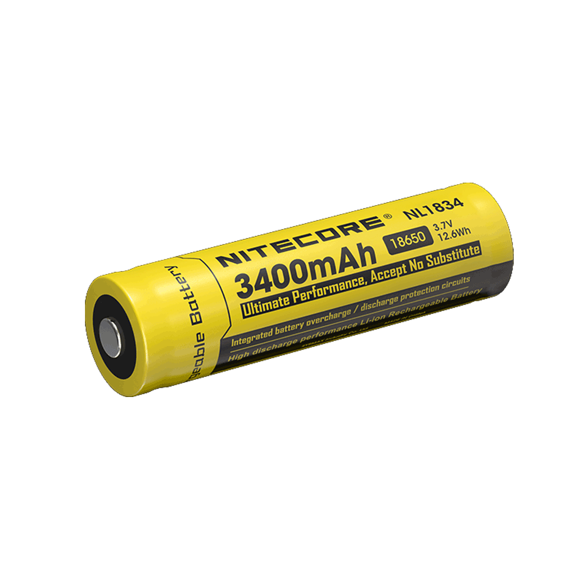 Nitecore NL1834 3400mAh Rechargeable 18650 Battery