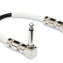 Hosa CPE-112 Guitar Patch Cable, Hosa Right-angle to Same, 12 in