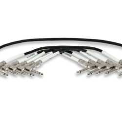Hosa CPE-411 Guitar Patch Cable, Hosa Right-angle to Same, Various Lengths