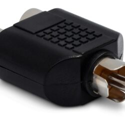 Hosa GRF-398 Adapter, Dual RCA to RCA