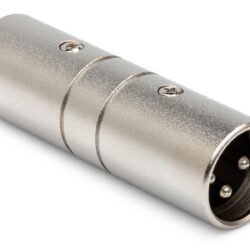 Hosa GXX-144 Gender Changer, XLR3M to Same