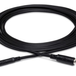 Hosa MHE-125 Headphone Extension Cable, 3.5 mm TRS to 3.5 mm TRS, 25 ft