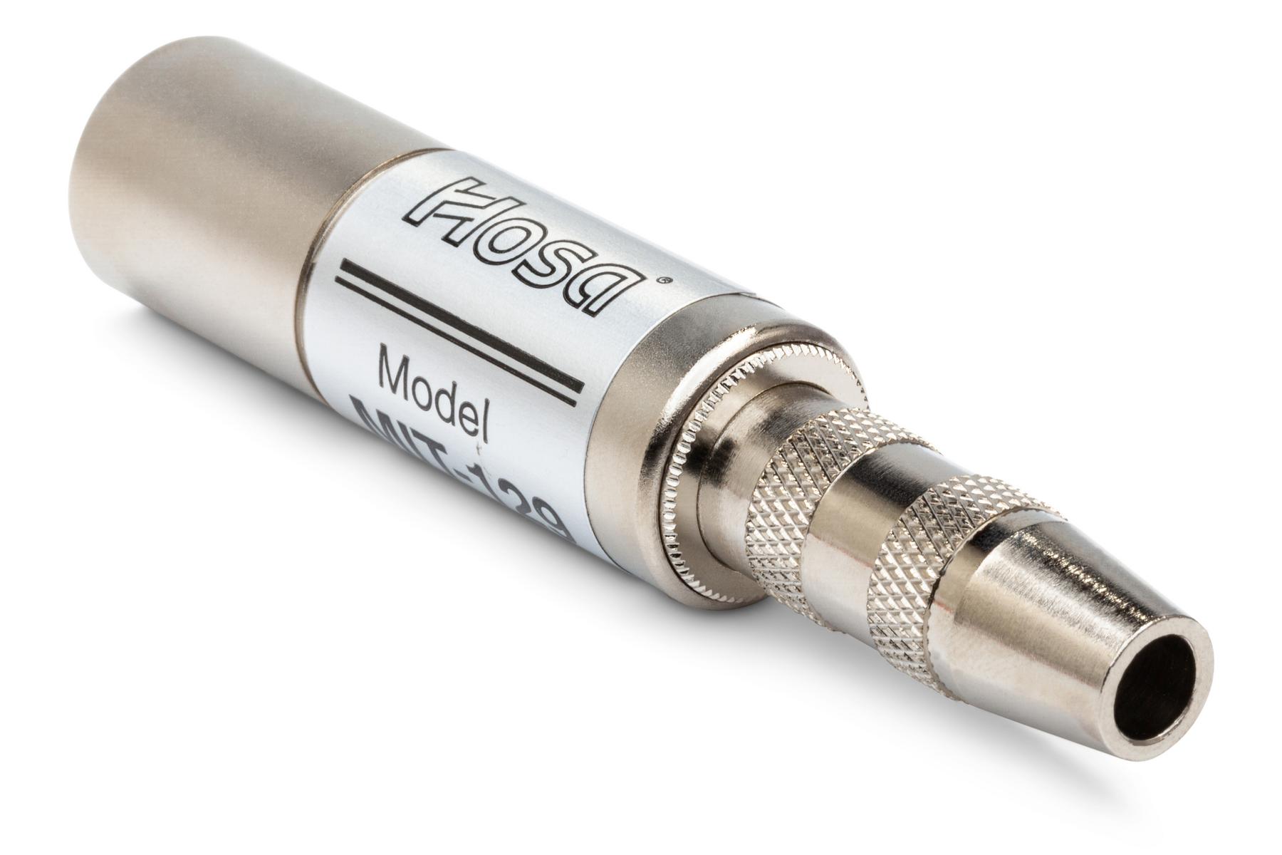 Hosa MIT-129 Impedance Transformer, 1/4 in TSF to XLR3M