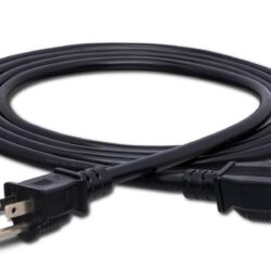 Hosa PWX-4xx Power Extension Cord, NEMA 5-15R to NEMA 5-15P