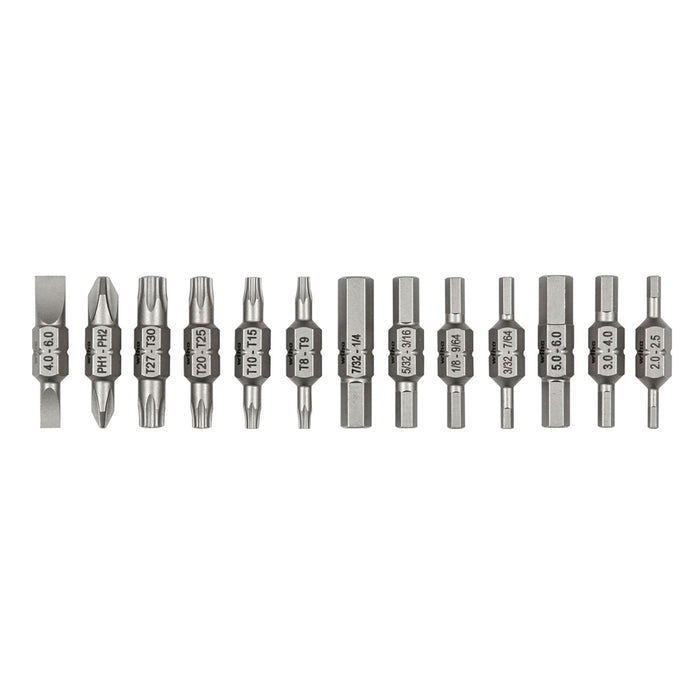 Wiha 77792 14 Piece Ultra Driver 26-in-1 Industrial Bit Holder Set - Image 2