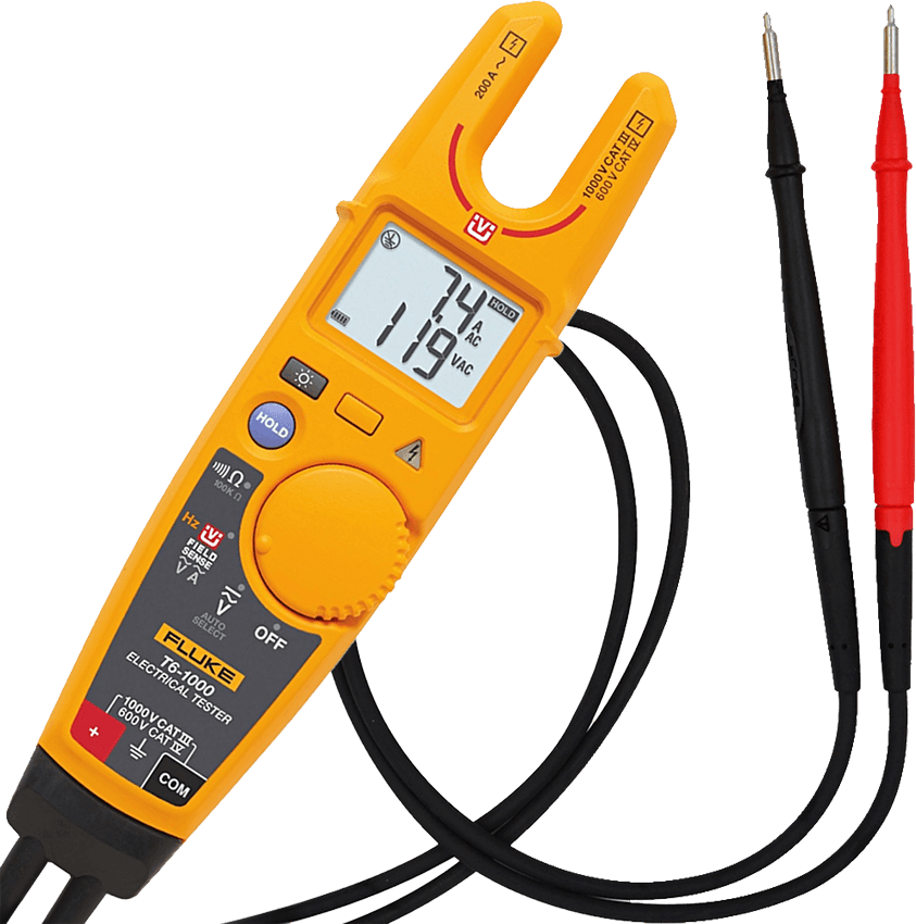Fluke T6-1000/AMER Electrical Tester with FieldSense, 1000V