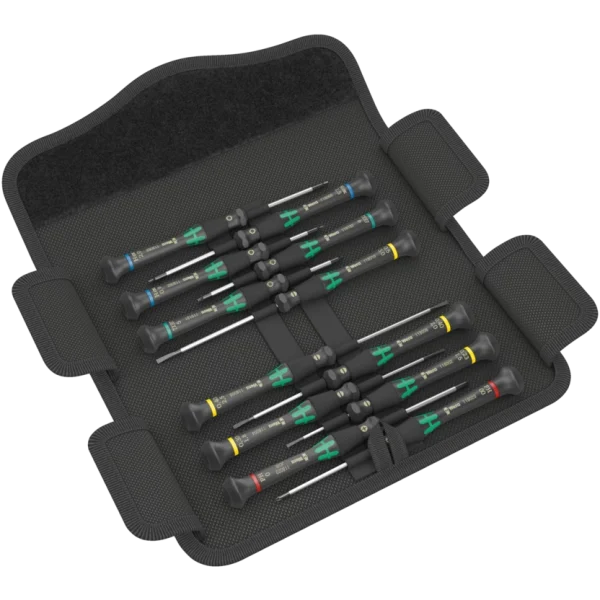Wera Led Application Wera Kraftform Micro 12 Universal 1 screwdriver set for electronic ...