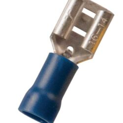JT&T 2132NSH 16-14 AWG Blue Push-On Nylon Insulated Female Disconnect Terminals