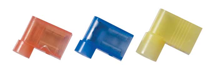 JT&T Flag Terminals - Nylon Insulated, .250 Tab 