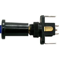 JT&T 2965F 15 AMP @ 12 Volt S.P.S.T. Illuminated Push-Pull Switch, Green