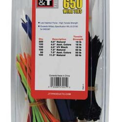 JT&T 4790F 650pc Wire Tie Kit
