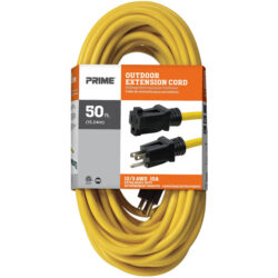 Prime EC500830 50ft 12/3 SJTW Outdoor Extension Cord