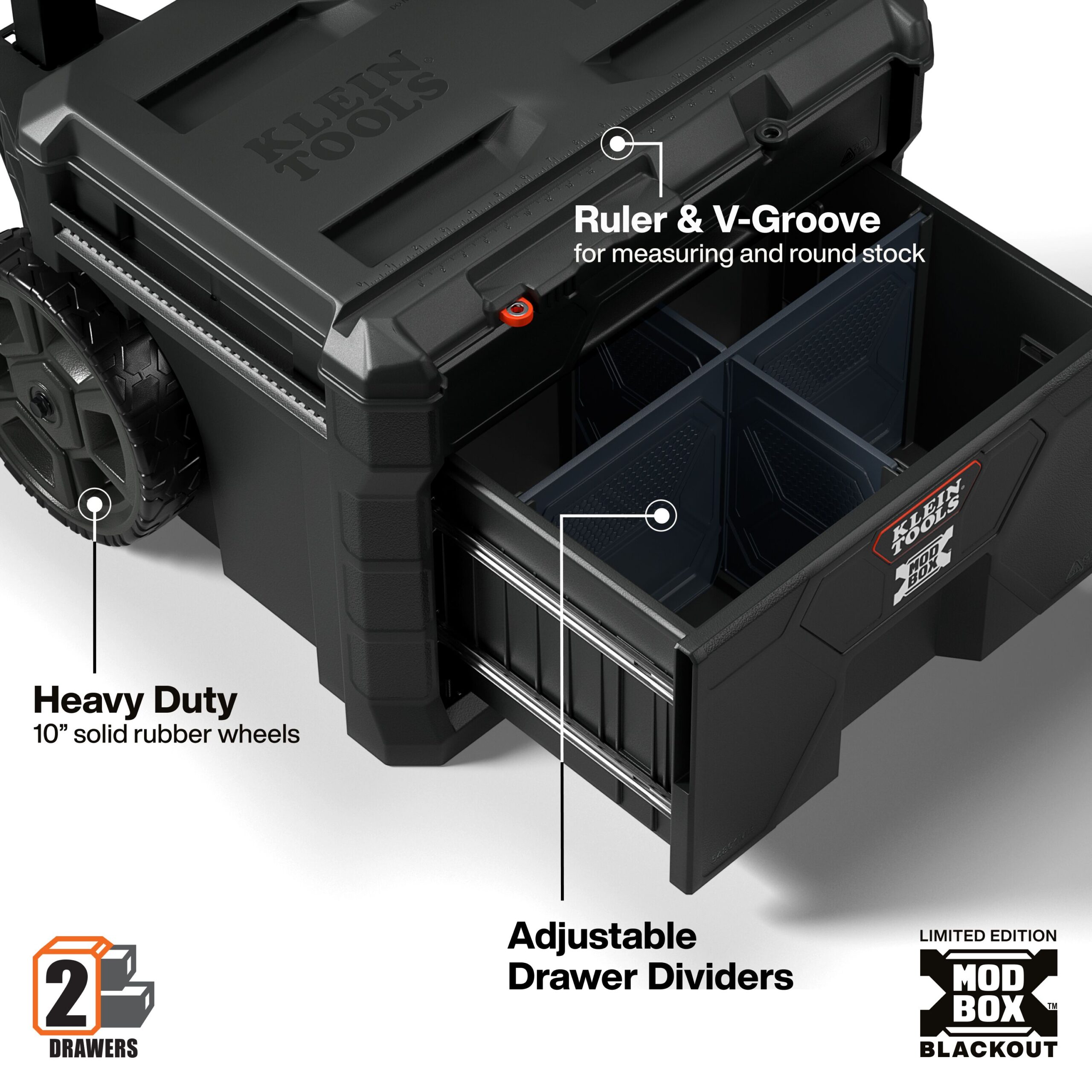 Klein Tools 548BLKSTK MODbox™ Blackout 3-Piece Set - Image 4