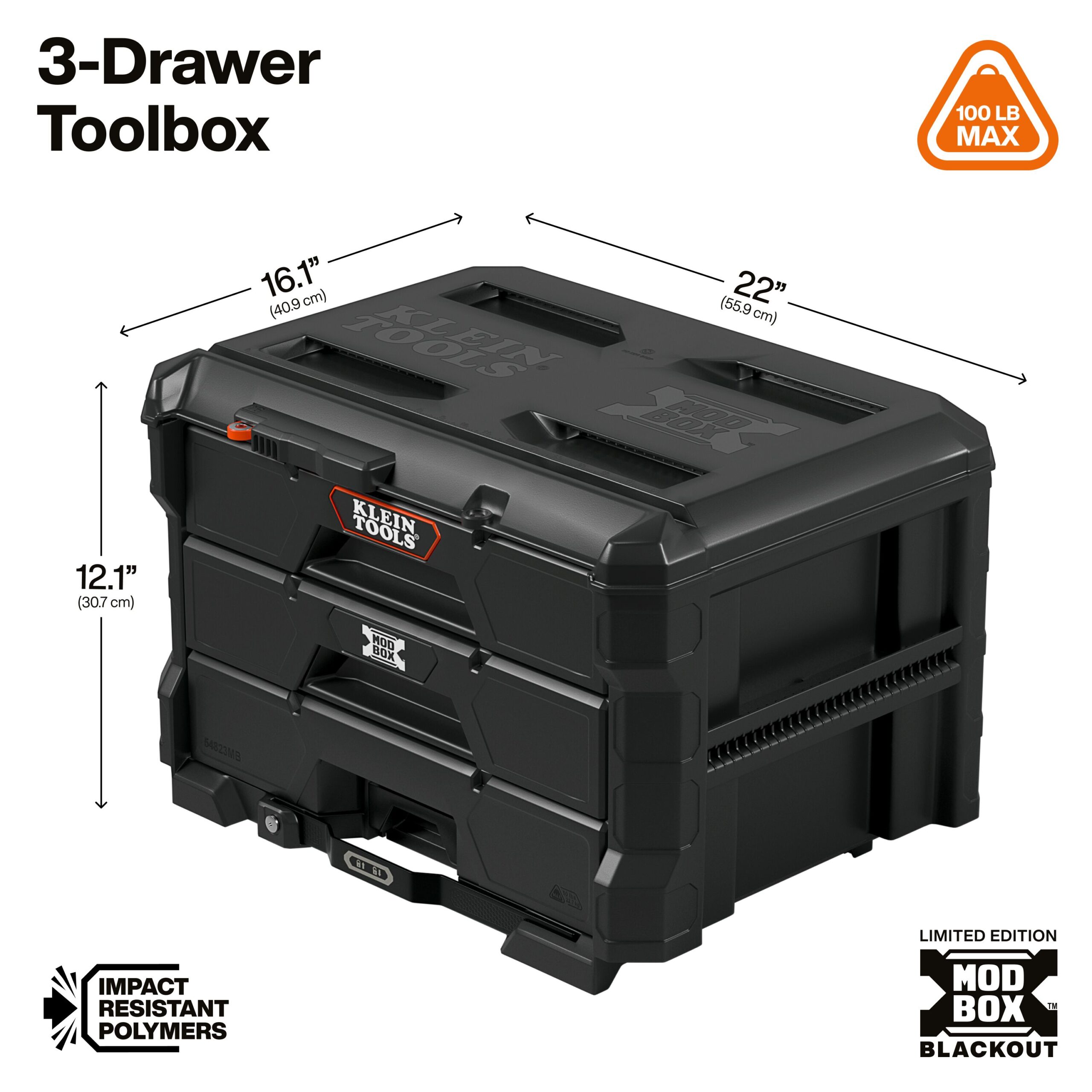 Klein Tools 548BLKSTK MODbox™ Blackout 3-Piece Set - Image 6