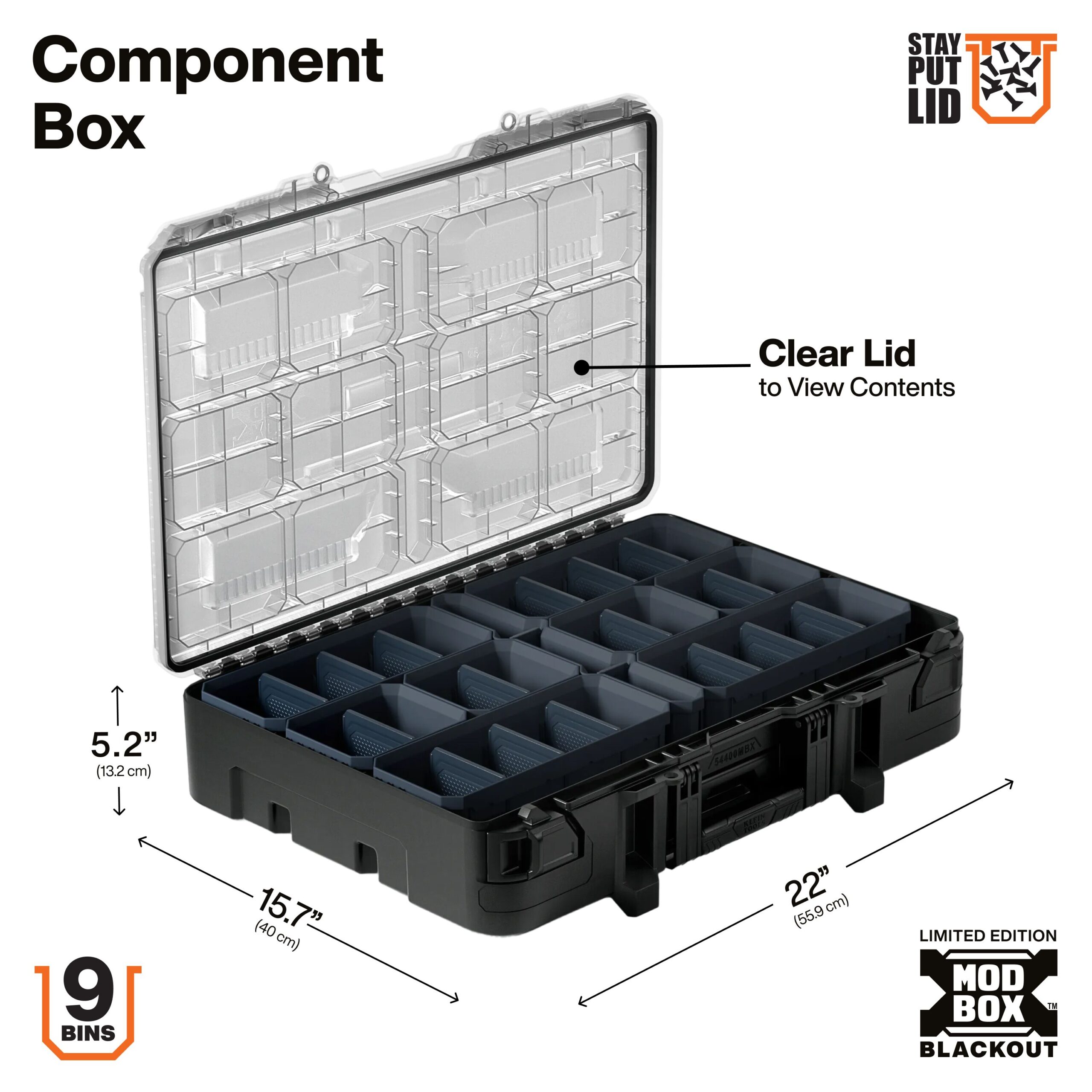 Klein Tools 548BLKSTK MODbox™ Blackout 3-Piece Set - Image 9